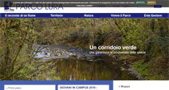 Desktop Screenshot of parcolura.it